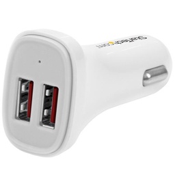 [5708118] StarTech.com USB2PCARWHS, Auto, Allume-cigare, 5 V, Blanc