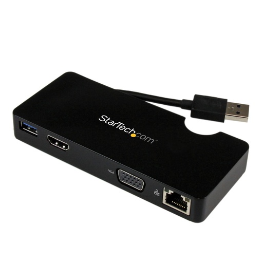 Station d'accueil/réplicateur de ports pour ordinateur portable StarTech.com USB3SMDOCKHV