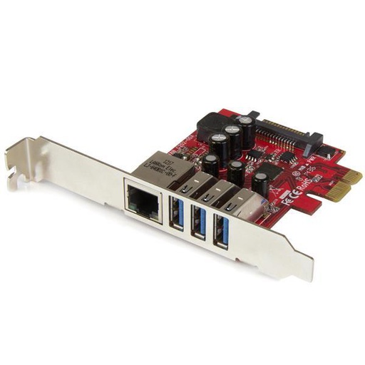 Carte réseau StarTech.com PEXUSB3S3GE