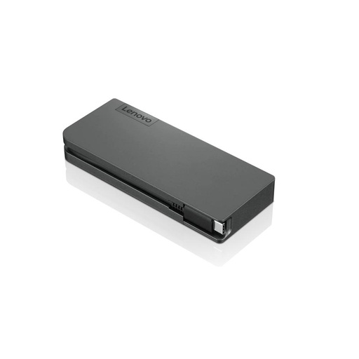 Lenovo Powered USB-C Travel Hub, 13W, 5V/3A USB-C port, Iron Grey (4X90S92381)