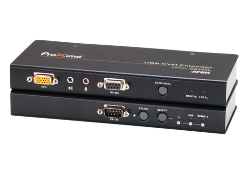ATEN USB VGA/Audio Cat 5 KVM Extender with Deskew (1280 x 1024@300m) (CE770)