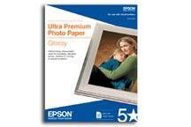 Epson Papier photo ultra premium glacé 8,5" x 11" Lettre, 50 feuilles (S042175)