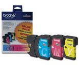 Brother LC613PKS, Innobella™ Standard Yield Color Ink Cartridges - 3 Pack