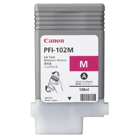 Canon Réservoir d'encre magenta PFI-102M (0897B001)