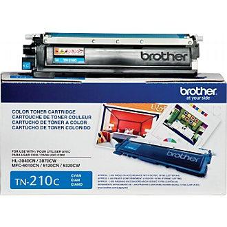 Brother Cyan Toner Cartridge (1400 pages) (TN210C)