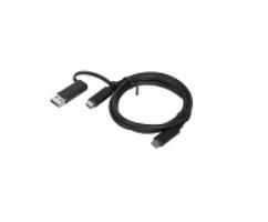 Lenovo USB-C hybride avec câble USB-A (4X90U90618)