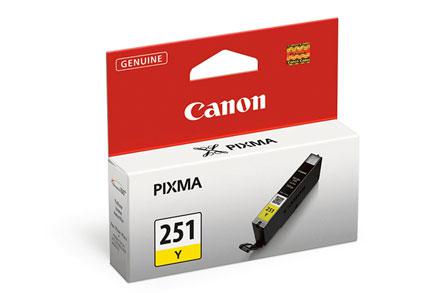 Canon Réservoir d'encre jaune CLI-251Y (6516B001)