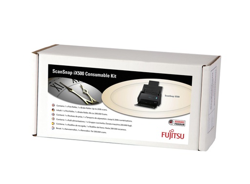 Fujitsu Consumable Kit for ScanSnap iX500 (PA03656-0001)