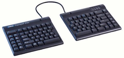 Kinesis Freestyle2 Bleu pour PC Bluetooth (KB800PB-BT)