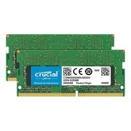 [5698025] Crucial 2-16GB DDR4-2400 SODIMM 1.2V CL17 No Produit:CT2K16G4SFD824A
