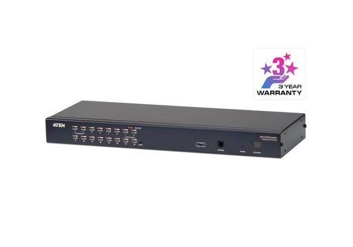 ATEN 16-Port Multi-Interface (DisplayPort, HDMI, DVI, VGA) Cat 5 KVM Switch