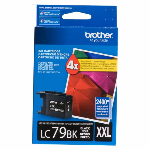 Brother LC79BKS Innobella Ink Cartridge – Black, Super High Yield