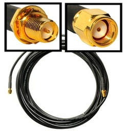 [RPSMA6MMF] 6 Meters RP-SMA to RP-SMA Wireless Antenna Adapter Cable - M/F