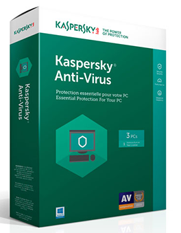 KASPERSKY Antivirus 3 appareils 1 an