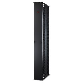 APC AR8645, Cable management panel, Black, UL, REACH, 253 mm, 66 cm, 2134 mm