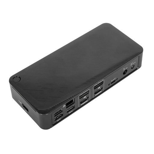 Targus 2 x HDMI, 2 x DisplayPort, 4 x USB-A, USB-C, Audio Ports, Black, 100 W