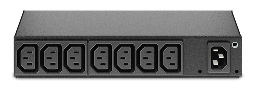 APC Rack PDU, Basic, 0U/1U, 120-240V/15A, (8) C13, Black (AP6015A)