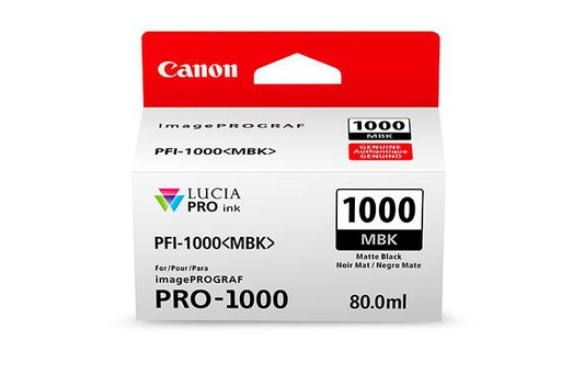 Canon 80 ml, réservoir d'encre noir mat (0545C002)