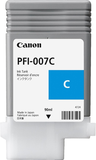 Canon PFI-007C, 90 ml (2144C001)