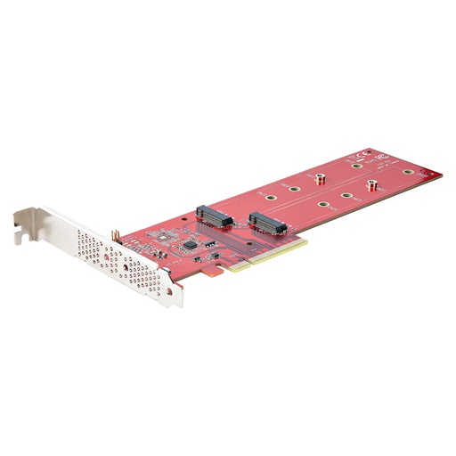 Adaptateur/cartes d'interface StarTech.com DUAL-M2-PCIE-CARD-B