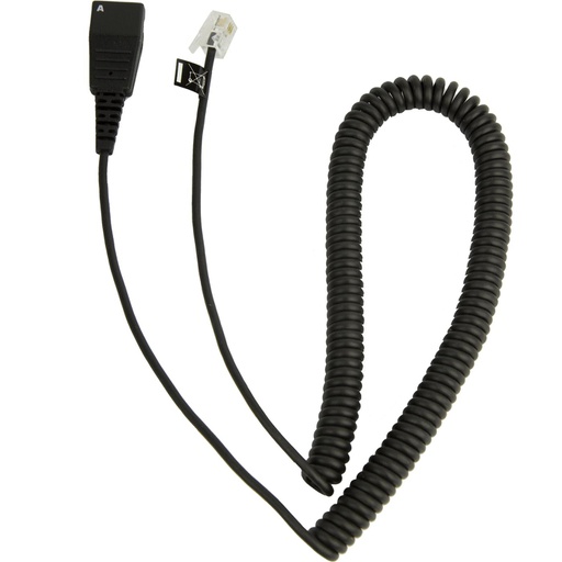 Jabra 8800-01-37, Cable, Black