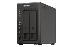 [7053489] QNAP TS-253E, NAS, Tower, Intel® Celeron®, J6412, Noir (TS-253E-8G-US)