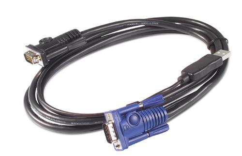 Câble USB KVM APC, 1,8 m, 110 g (AP5253)