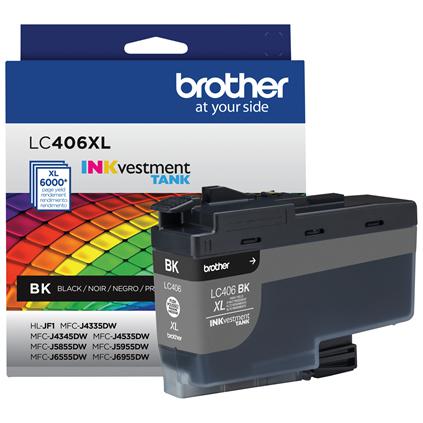 Cartouche d'encre Brother LC406XLBKS