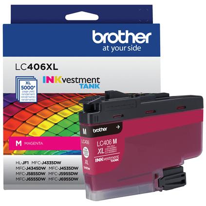 Brother LC406XLMS, High (XL) Yield, 5000 pages, 1 pc(s), Single pack