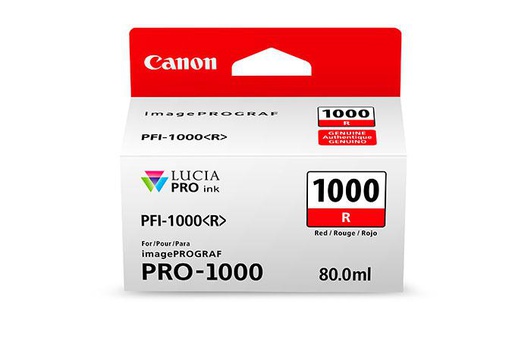 Canon 80 ml, réservoir d'encre rouge (0554C002)