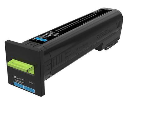 Lexmark Cyan Return Program Toner Cartridge (72K10C0)