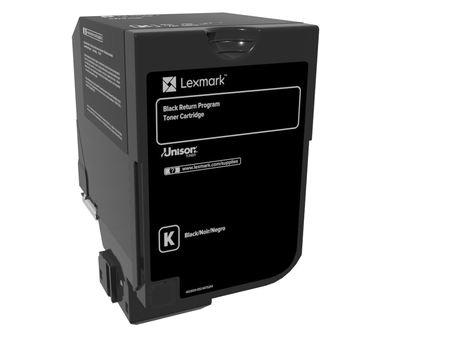 Lexmark Black Return Program Toner Cartridge (74C10K0)