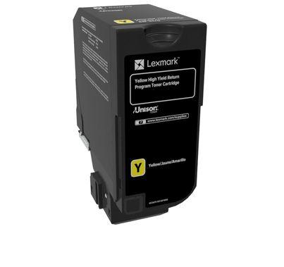 Lexmark 84C1HY0, 1600 pages, Yellow, 1 pc(s)