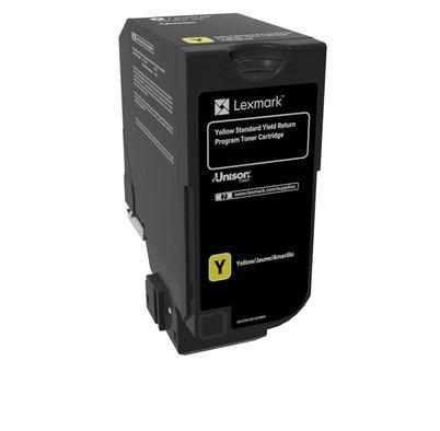 Lexmark 74C1SY0, 7000 pages, Yellow, 1 pc(s)