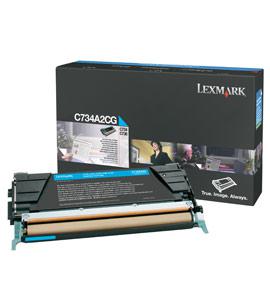 Lexmark C734A2CG, 6000 pages, Cyan