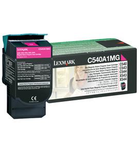 Lexmark C540A1MG, 1000 pages, Magenta, 1 pièce(s)