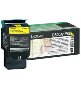 Lexmark C540A1YG, 1000 pages, Yellow, 1 pc(s)