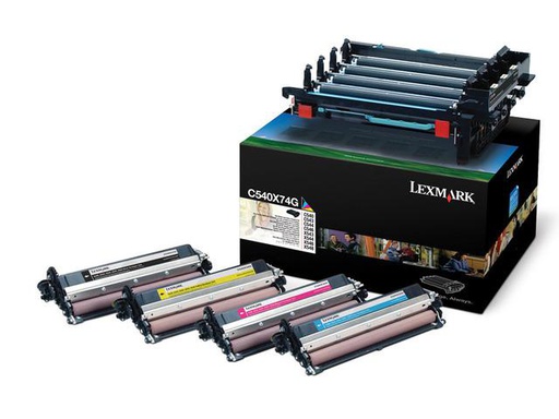 Lexmark Black and Colour Imaging Kit (C540X74G)