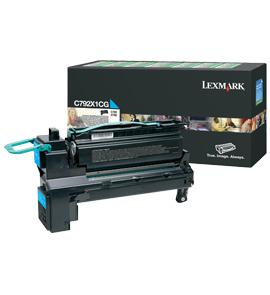 Lexmark C792X1CG, 20000 pages, Cyan, 1 pc(s)