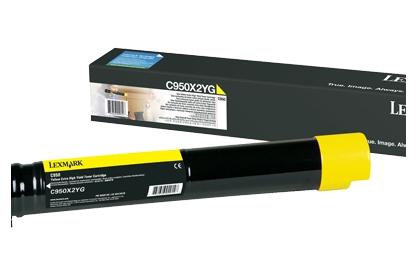 Lexmark C950X2YG, 24000 pages, Yellow, 1 pc(s)