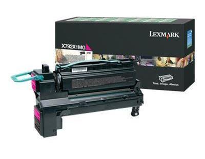 Lexmark X792X1MG, 20000 pages, Magenta, 1 pc(s)