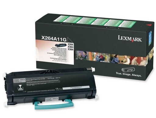 Lexmark X264A11G, 3500 pages, Black, 1 pc(s)