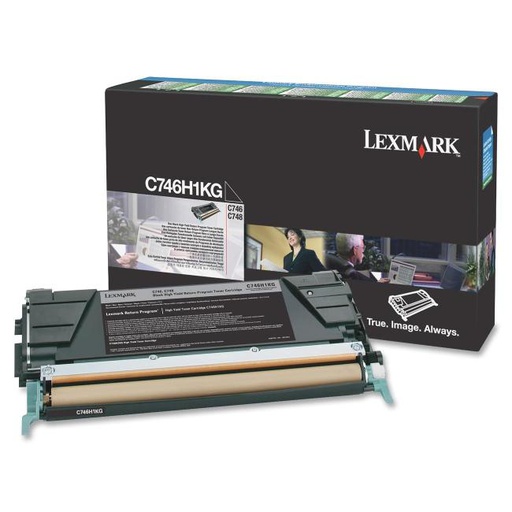 Lexmark C746H1KG, 12000 pages, Black, 1 pc(s)