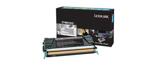 Lexmark X746H1KG - Noir, 12 000 pages, Noir