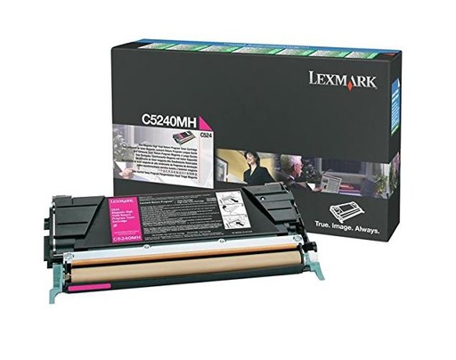 Lexmark C5240MH, 5000 pages, Magenta, 1 pc(s)