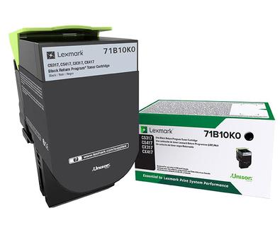 Lexmark 71B10K0, Noir, 1 pièce(s)