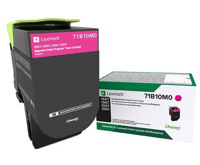 Lexmark Magenta Return Program Toner Cartridge (71B10M0)