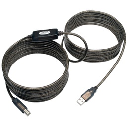 [4954733] Tripp Lite Câble répéteur actif USB 2.0 A vers B (M/M), 25 pieds (7,62 m)