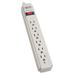 [5124993] Tripp Lite TLP608, 990 J, 6 sortie(s) CA, NEMA 5–15R, 120 V, 60 Hz, 15 A