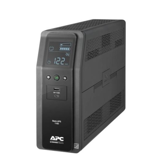 APC BN1100M2-CA, Line-Interactive, 1.1 kVA, 600 W, 88 V, 139 V, 60 Hz